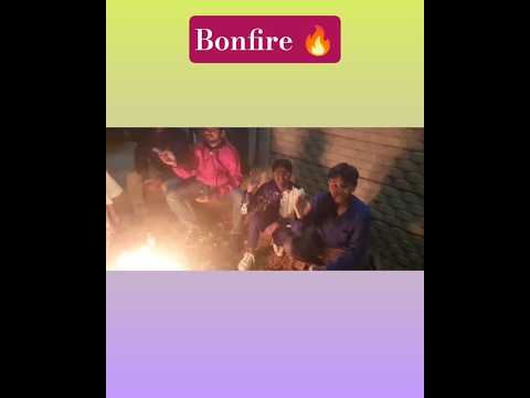 🔥 Sitting around the bonfire 🔥