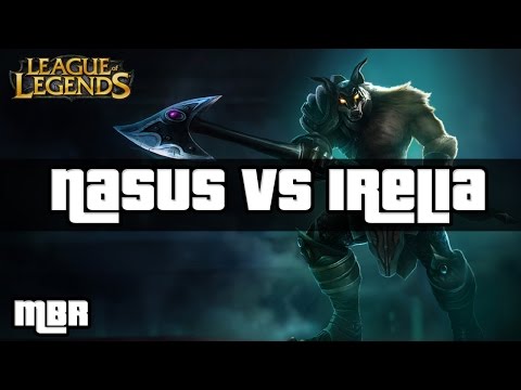 DreadKnight Nasus Vs Irelia - Top Lane - Season 6 - League Of Legends - HD