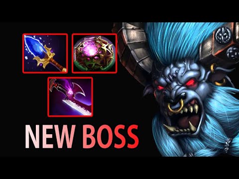 NEW BOSS Spirit Breaker CARRY Non-Stop BASH Scepter + Octarine Build + Silver Gameplay Dota 2