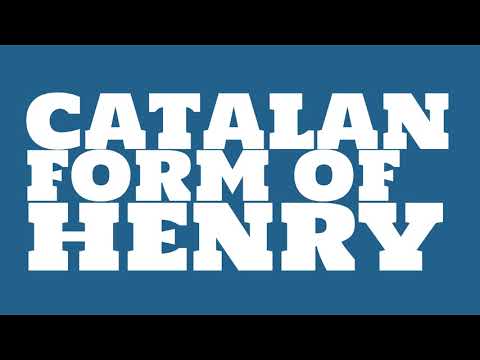 What is the origin of the name Enric?