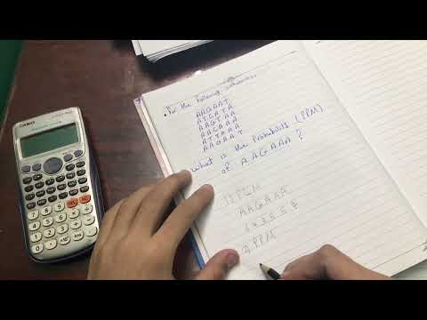 Position probability matrix(2)