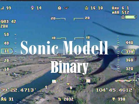sonic-modell-binary-test-flight-with-vector-osd