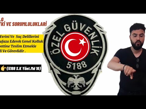Özel Güvenlik Yetki ve Sorumlulukları Resim