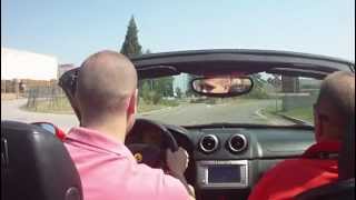 preview picture of video 'Ferrari California V8 490 HP - Test Drive Maranello Onboard ( 2012 )'