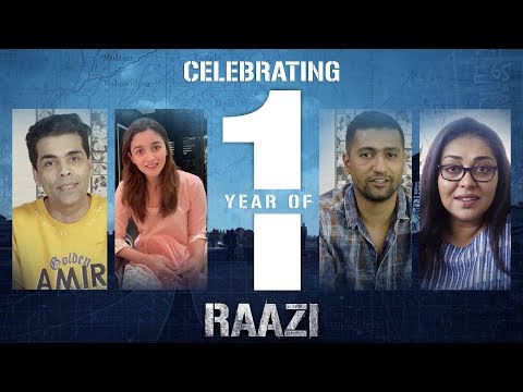 Celebrating one year of Raazi | Alia Bhatt | Vicky Kaushal | Meghna Gulzar | Karan Johar