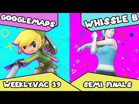 WeeklyVac 39 - SSBU - GoogleMaps (Toon Link) vs Whissle B (Wii Fit Trainer)