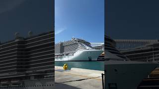 Port of Nassau -  Bahamas is one of the busiest cruise ports in the world #cruiseship #cruise