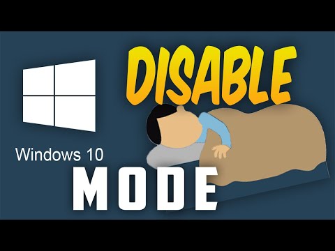 How to Disable Sleep Mode in Windows 10 DESKTOP 2020