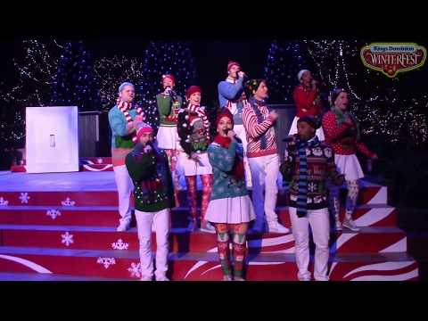 Winterfest -Tree Lighting Ceremony - Kings Dominion 2018