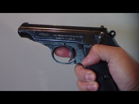 Walther model PP (take down)   BATJAC J.W