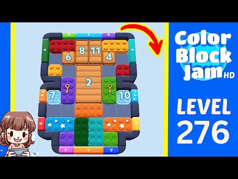 Color Block Jam Level 276 Solution Walkthrough