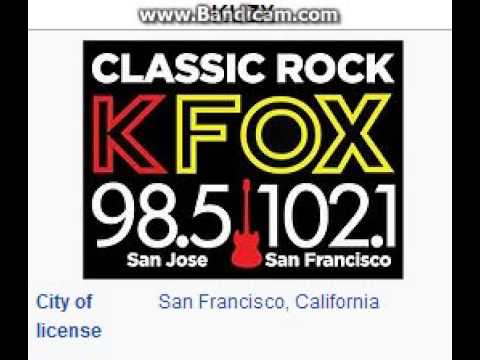 KUZX 102.1 / KUFX 98.5 KFOX San Francisco/San Jose, CA TOTH ID at 10:00 a.m. 7/13/2014