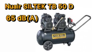 Nuair SILTEK TB 50 D tichý bezolejový kompresor 2,2kW
