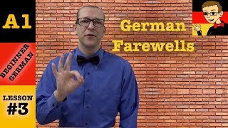 German Farewells - Beginner German with Herr Antrim Lesson #3