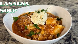 One-Pot Lasagna Soup | Easy Weeknight Dinner Recipe