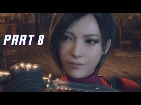 RESIDENT EVIL 4 REMAKE Walkthrough Part 8 - ADA WONG (PS5 GAMEPLAY)