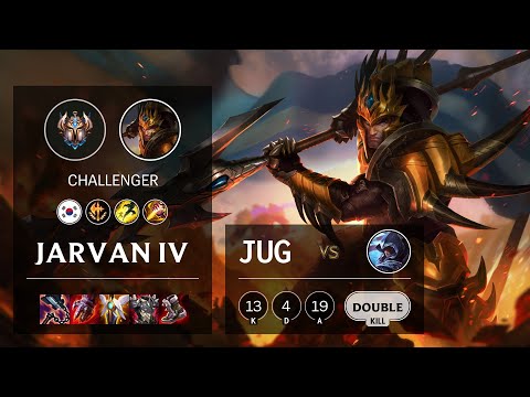 Jarvan IV Jungle vs Talon - KR Challenger Patch 11.18