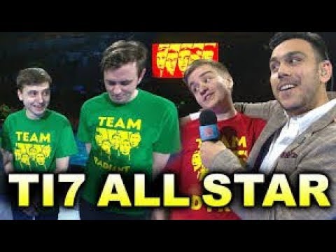 the international 2017 All star match  dota 2