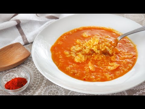 Arroz Caldoso con Gambas en Monsieur Cuisine Plus