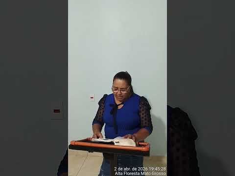 Culto no lar Dia 02/04 /2026 Alta Floresta Mato Grosso 