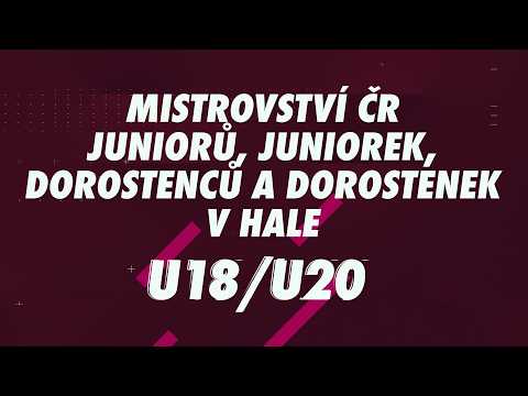 Neděle - Mistrovství ČR juniorů, juniorek, dorostenců a dorostenek v hale - Ostrava 2026