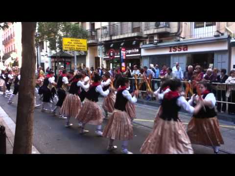 Danzantes Torres de Berrellen. Fiestas del Pilar 2011.