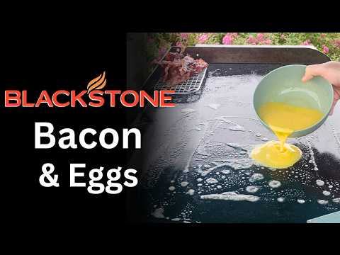 Blackstone Griddle 101: How I Make Bacon and Eggs
