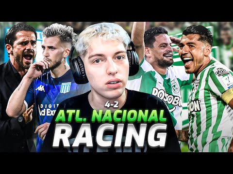 DAVOO XENEIZE REACCIONA A ATLETICO NACIONAL 4 RACING 2 - COPA LIBERTADORES 2023 (OCTAVOS IDA)