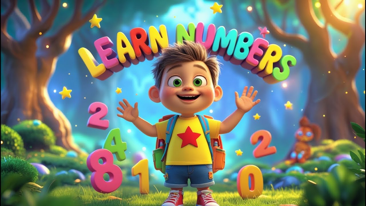 LEARN NUMBERS 1 TO 10 WITH MAX – FUN KIDS ADVENTURE!  Fun English Learning Channel #kids #preschool