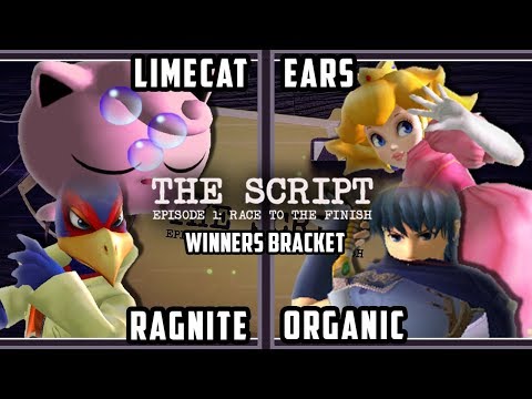 The Script -  Limecat &  Ragnite Vs.  Ears &  organic - Smash Melee Winners Bracket