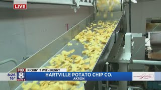 Kenny shows us how potato chips are made