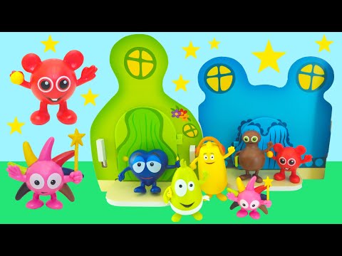 Babblarna 30 minuter - Lek och lär dig färger - Lek med oss