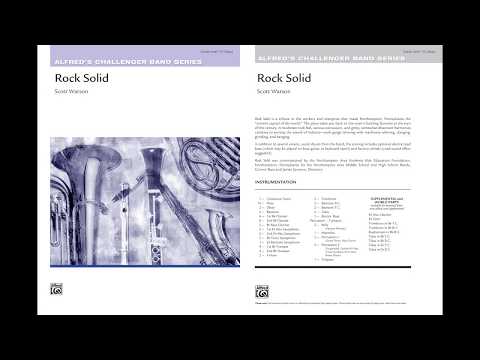 Rock Solid, by Scott Watson – Score & Sound