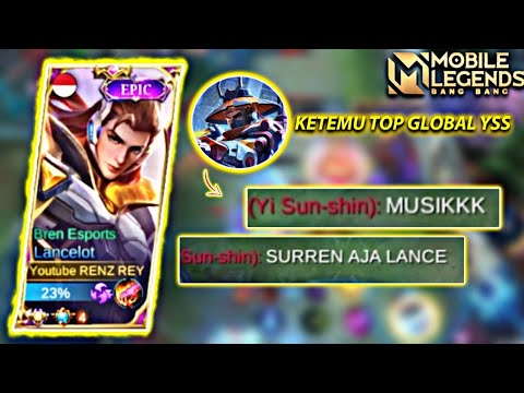 LANCELOT FASTHAND PERFECT GAMEPLAY KETEMU TOP GLOBAL YSS!! | MOBILE LEGENDS