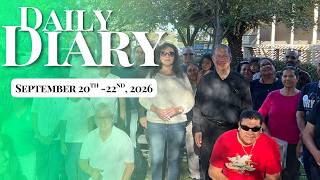 PFL-My Daily Diary for September 20th - 22nd, 2026!