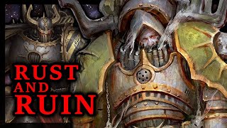 War of Rust and Ruin: When Mortarion&#39;s Death Guard Fought the Iron Warriors | Warhammer 40k Lore