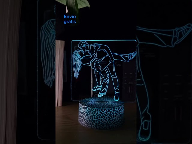 Vídeo relacionado con DPDP Cuadro Personalizado con Foto - Lampara Personalizada con Foto y Diseño de Líneas - Regalo Aniversario & Cumpleaños Pareja - Regalos Originales para Mujer, Hombre, Amiga, Familia & Mascotas