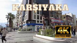 Karşıyaka İzmir Gündüz Yürüyüş Turu | Canlı Sokaklar ve Sahil Atmosfer