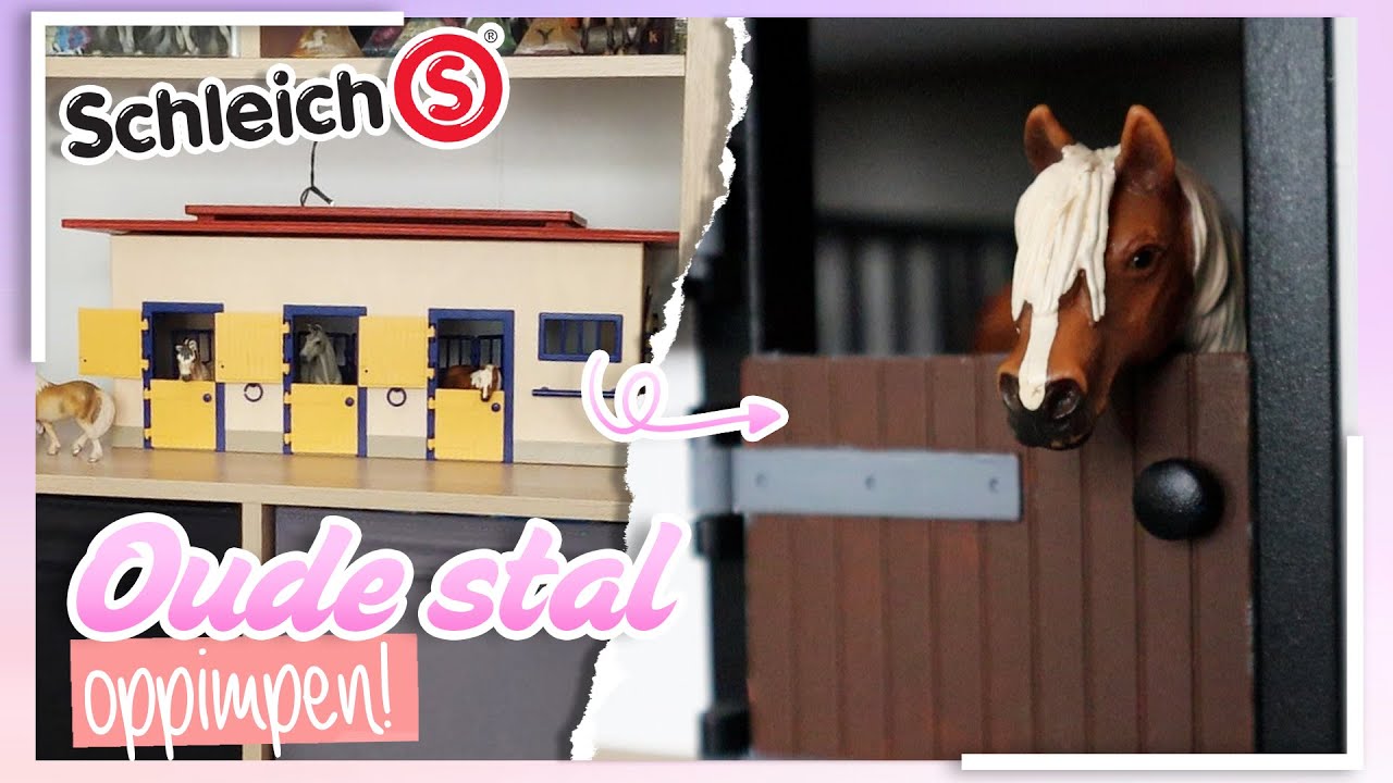 EEN OUDE SCHLEICH STAL OP PIMPEN | wolfxjessy