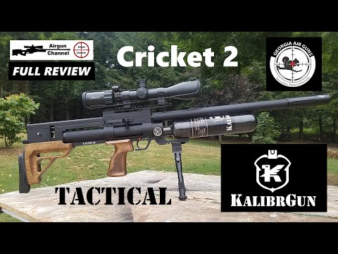 KALIBRGUN's Cricket 2 Tactical (Full Review) Sub-MOA BullPup PCP Air Rifle