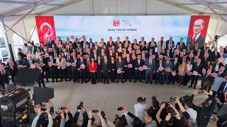 BAŞKAN SEÇER, TBB TARAFINDAN DÜZENLENEN ‘ARAÇ TESLİM TÖRENİ’NE KATILDI