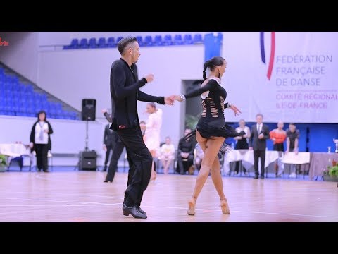 Maksym Salkov - Kateryna Kysleiko, UKR | 2018 Paris Dance Open - WDSF PD LAT - SF J