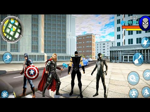 power spider 2 Game Superhero Crime Mafia Part#135 - New Mission - Android Gameplay