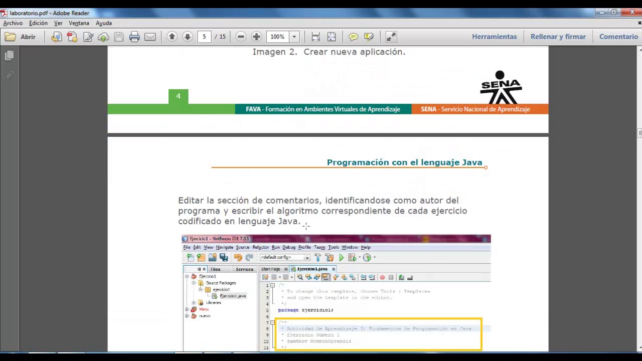 LAB 3 - PROGRAMACIÓN CON EL LENGUAJE JAVA [Parte 1]