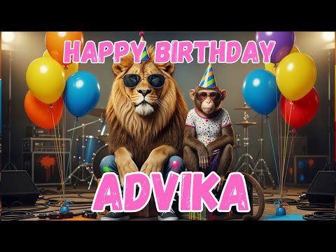 ADVIKA Happy Birthday Song - Happy Birthday to Advika