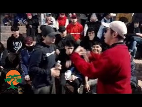 AKYAN vs JR vs NEGRO vs KAMATHA - PRIMERA RONDA - FECHA 19 - Bajo Tierra Freestyle