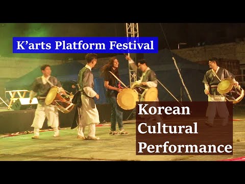 K'arts Platform Festival-Korean Cultural Performances, Pakistani is performing in Korean School