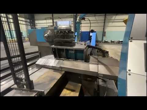 Torno CNC enfrentando Giuseppe Giana GGH 1100/760 x 12.000 CNC 2008