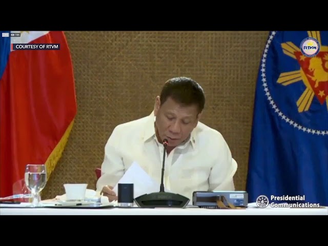 Duterte tags lawmakers allegedly getting kickbacks from infra projects