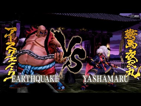 EARTHQUAKE -Vs- YASHAMARU (Level 5) - STORY _ SAMURAI SHODOWN - I’m Earthquake.